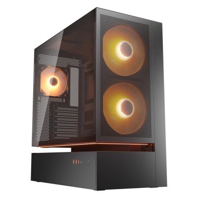 COUGAR CGR-2DA4B-M Midi Tower Case, Black