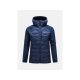 Peak Performance M Helium Down Hybrid Hood Jacket Navy Blue