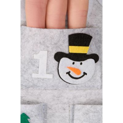11. GREY SANTA CLAUS ADVENT CALENDAR