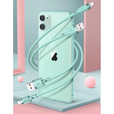 2. Joyroom Liquid Silicone Data Cable N2 USB-A / Lightning 2.4A 1.2m - White