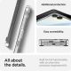 19. Spigen AirSkin Mag MagSafe Case for Samsung Galaxy Z Flip 7 - Clear and White