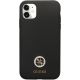 3. Guess GUHCN614DGPK Case for iPhone 11 / Xr - Black Silicone Logo Strass 4G