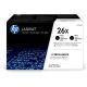 42. HP 26X – Set of 2 Black Original XL Toner Cartridges