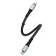 2. Dudao L10C USB-C - USB-C PD cable 100W 5A 0.23m - black