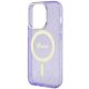 6. Guess GUHMP14XHCMCGU iPhone 14 Pro Max 6.7" purple/purple hardcase Glitter Gold MagSafe