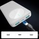 8. Powerbank Joyroom JR-PBF12 10000mAh 2.4A 2x USB-A 1x USB-C - white