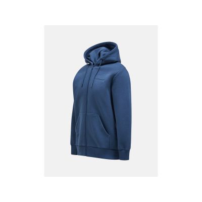 2. Peak Performance M Original Small Logo Zip sweatshirt blue