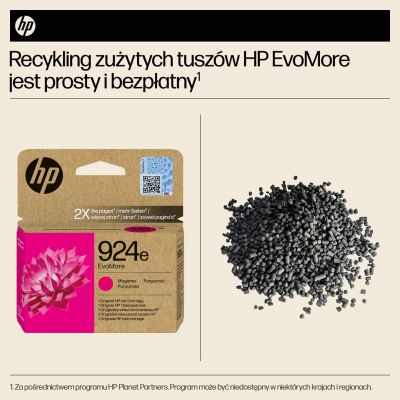 HP Original Magenta Ink 924e EvoMore