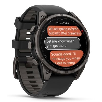 3. Garmin fenix 8 PRO 47mm AMOLED Sapphire Carbon Gray Sports Watch