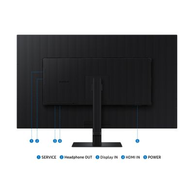 7. MONITOR SAMSUNG LED ViewFinity S7 37" LS37D700EAUXEN S70D