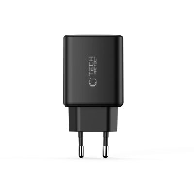 3. Tech-Protect NCA65W-GAN 3-Port 65W Wall Charger - Black