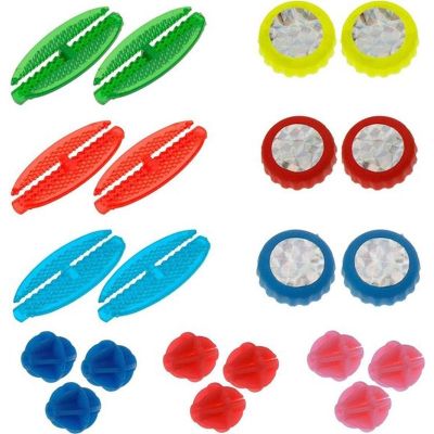 10. SET OF 21 XQMAX BEADS FOR DECORATION OF BICYCLE SPOKES