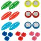 10. SET OF 21 XQMAX BEADS FOR DECORATION OF BICYCLE SPOKES