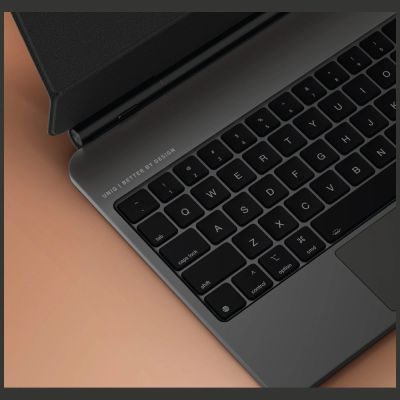 6. Uniq Venno Pro Magnetic Smart Case with Keyboard for iPad 11" 2025 / iPad Air 11" 2024 / 2025 / iPad Pro 11" 2018 / 2020 / 2021 / 2022 / 2024 - Brown