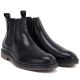 4. Men's leather Chelsea boots, unlined, black, Big Star UU174280