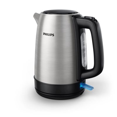 15. Philips Daily Collection Metal Kettle 1.7L - Spring Lid and Indicator