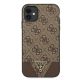 5. Guess 4G Triangle Collection case for iPhone 11 6.1" / Xr 6.1" - brown