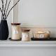 2. Medium candle WHITE HONEY WOODWICK