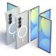 5. Spigen AirSkin Zero MagFit MagSafe Case for Samsung Galaxy Z Fold 8 Ultra - Clear and White