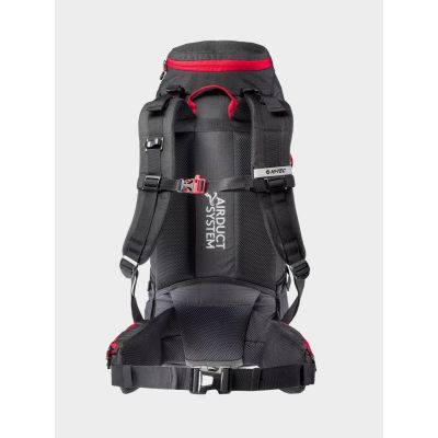 12. HI-TEC STONE 50 BLACK/RED hiking backpack