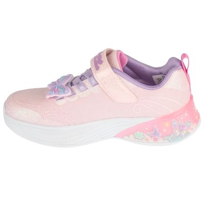 2. Skechers S-Lights: Butterfly Bliss 303065L-LPMT Pink, Size 31