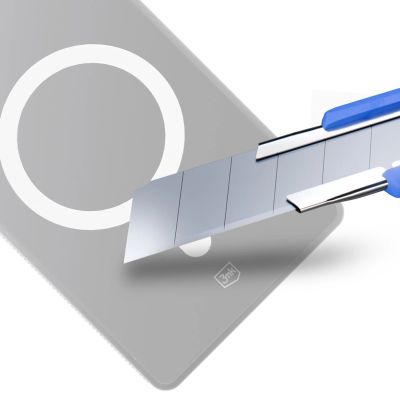 15. 3mk Smoke MagCase for Samsung Galaxy S25 Ultra - White-Translucent