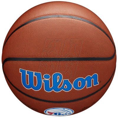 6. Basketball Wilson Team Alliance Philadelphia 76ers Ball WTB3100XBPHI