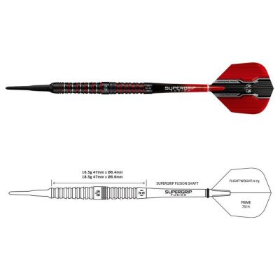 2. Harrows Wolfram Infinity Darts 97% Softip HS-TNK-000013388