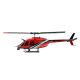 4. Amewi Bell 206 Jet Ranger CP Helicopter 6-Channel 6G RTF
