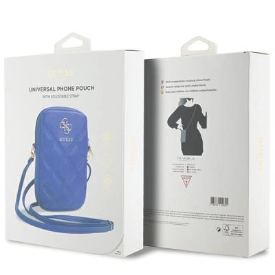5. Guess Zip Quilted 4G bag - blue