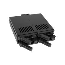 Icy Dock MB324SP-B, 0 TB, Serial ATA, Serial ATA II, Serial ATA III, Serial Attached SCSI (SAS), 440g, Desktop