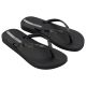 6. Ipanema Mesh IX comfortable women's flip-flops black