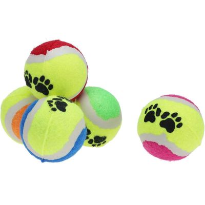 6. TENNIS BALL FOR DOGS 5 PCS