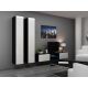 3. VIGO full display cabinet '180' 180/40/30 black/white half