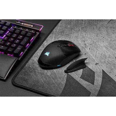 17. Corsair Dark Core RGB PRO Wireless Gaming Mouse - Black