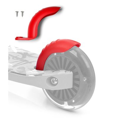 2. Meteor Funny scooter brake red