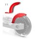 2. Meteor Funny scooter brake red