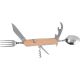 13. SURVIVAL KIT TOURIST POCKET KNIFE 8in1 WOOD