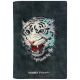 Nimmy Raptor Tiger Passport/Wallet Case - Dark Gray