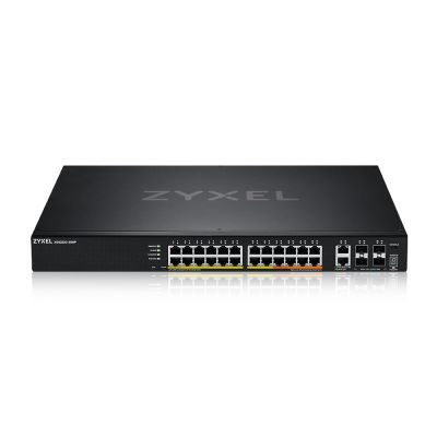 5. Switch Zyxel XGS2220-30HP 30p PoE (PoE+: 16;PoE++: 10) 400W Managed Gigabit/10G