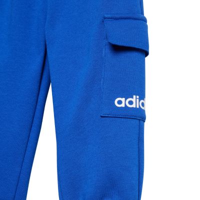 13. adidas Essentials Joggers blue children's tracksuit JE1381