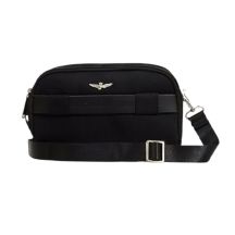 Aeronautica Militare Fly Men's Shoulder Bag Black - AM-327