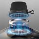 2. Dudao Y20 Wireless Speaker with Magnetic Mount Bluetooth 5.3 - Black