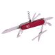 15. Victorinox Huntsman pocket knife, 15 f, 91mm, red