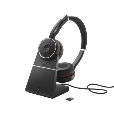 Jabra Evolve 65 MS Stereo Link370 Over-Ear Headphones