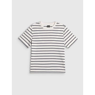 5. Women's relaxed printed T-shirt 4F 4FRSS26TTSHF4023-10S