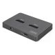 29. USB-C 3.2 Gen2 Docking Station for M.2 Duo NVMe and SATA SSDs (max. 2x 4 TB) with SD-Express 7.1 Card Reader (max. 2 TB), Black
