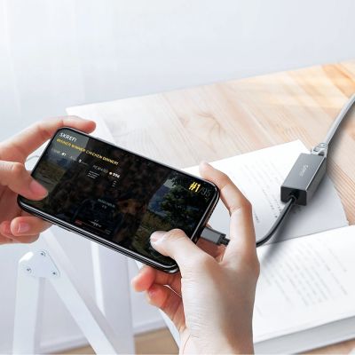 5. Orico XC-R45-V1 USB-C to RJ45 Gigabit Ethernet 1 Gbps Network Adapter - Black