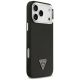 4. Guess Grained Triangle Logo MagSafe case for iPhone 17 Pro Max - black