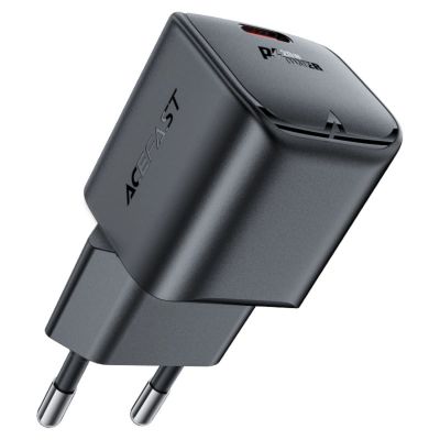 5. Acefast A73 Mini PD 20W GaN USB-C wall charger - black